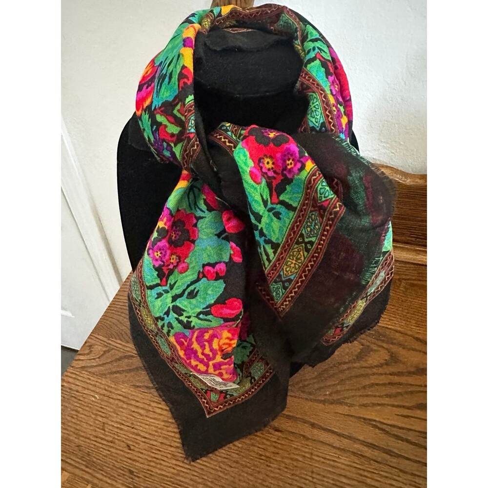 Vintage Challis by Berkshire Floral Scarf